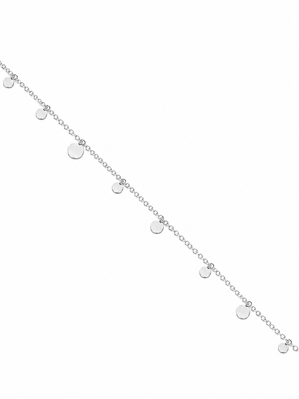 Bracelet argenté Thalia rond