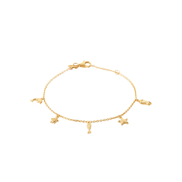 Bracelet doré Cléo