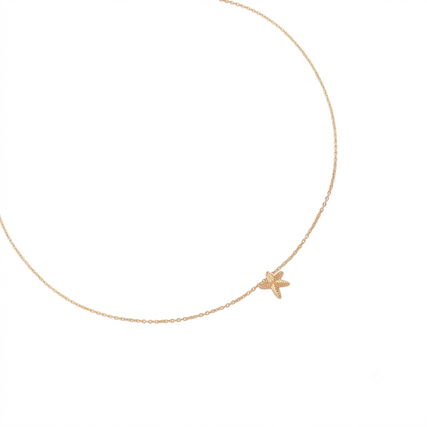 Collier doré Aynara