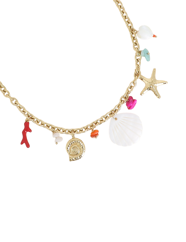 Collier doré Larysa