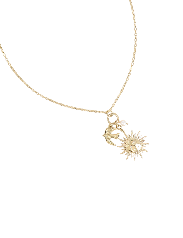 Collier doré Solenia