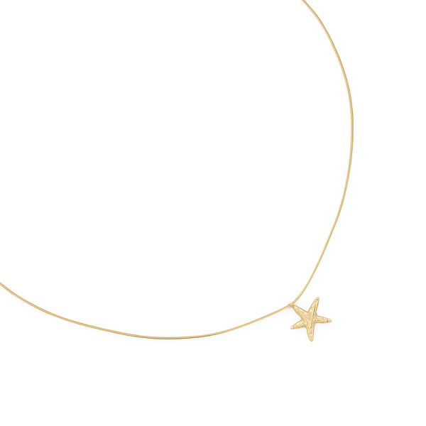 Collier doré Naza