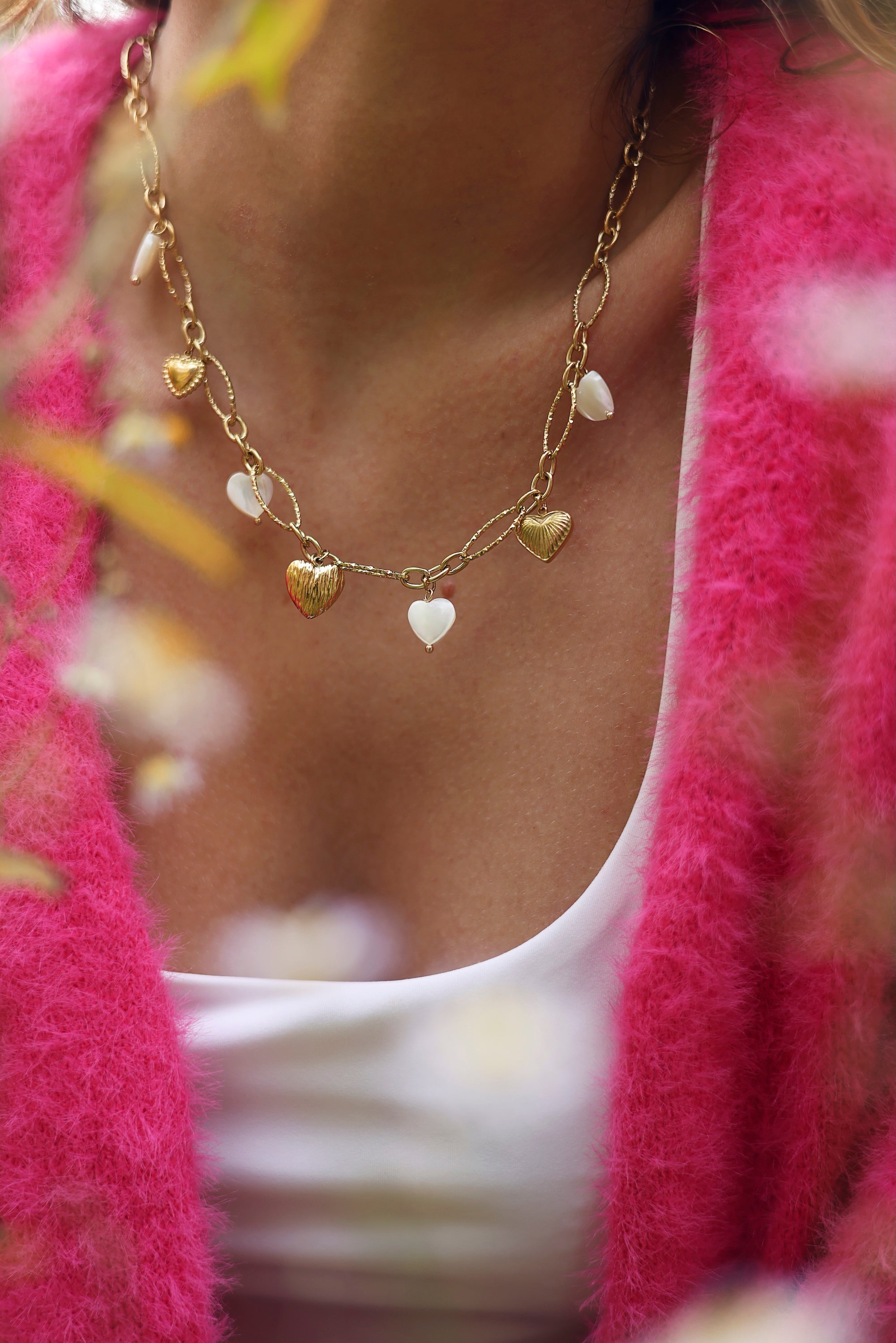 Collier doré Gillia