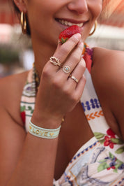 Bague dorée Louison