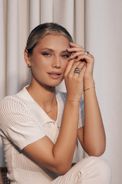 Bague en argent Fanny épaisse et torsadée - Bijou porté 