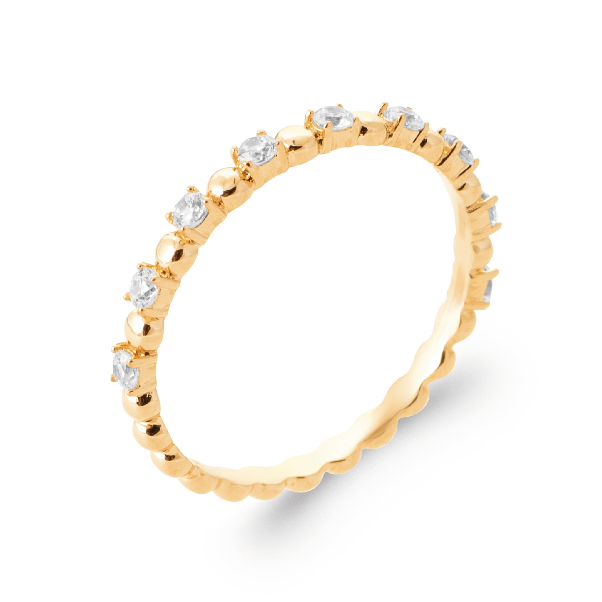 Bague dorée ALAN