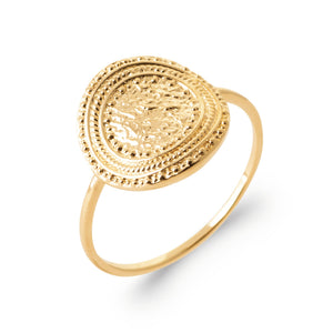 Bague dorée Flavie