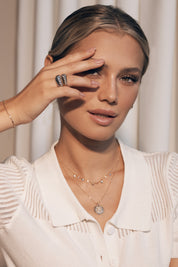 Bague en argent Fanny épaisse et torsadée - Bijou porté 