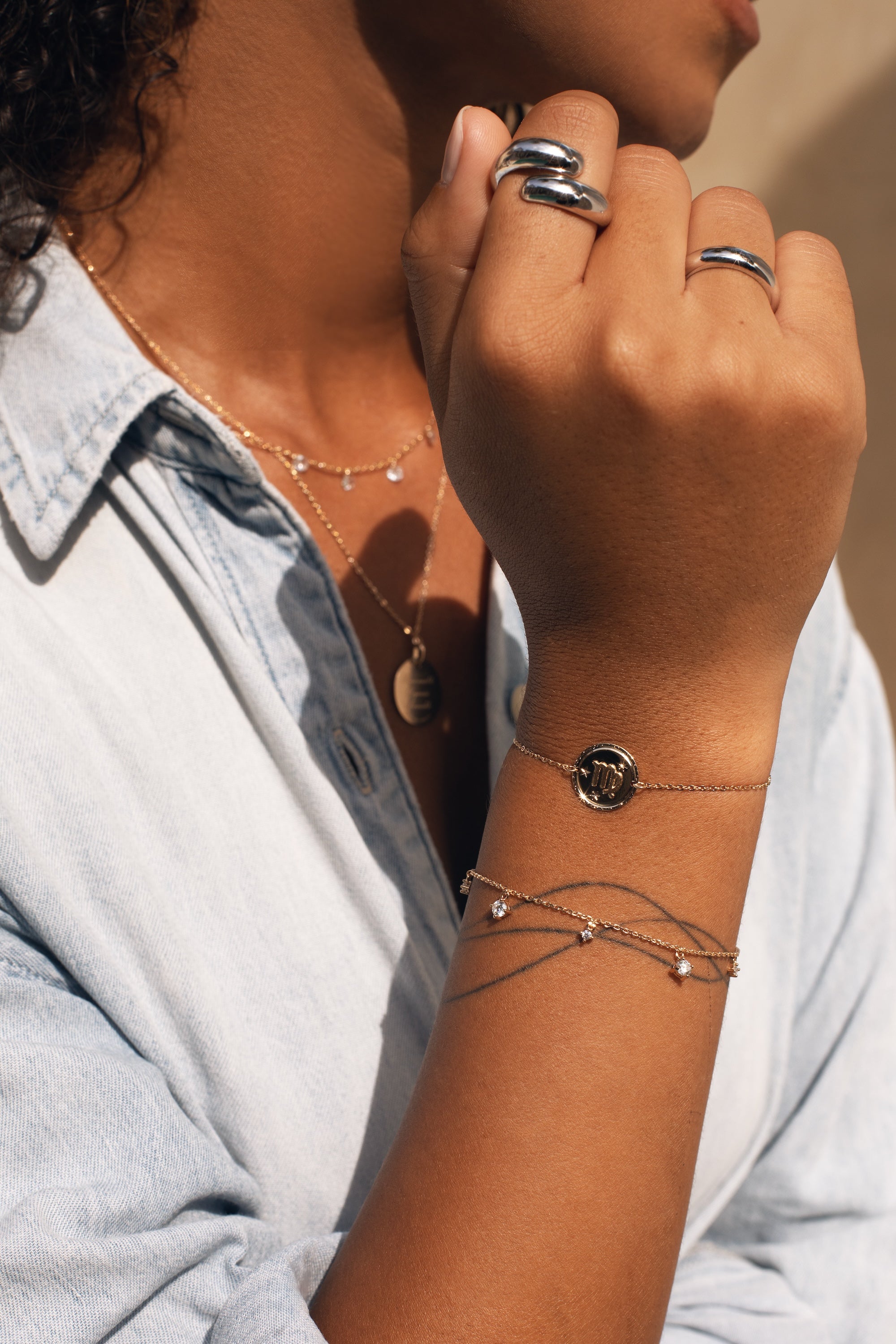 Bague en argent Mima - Bijou porté focus