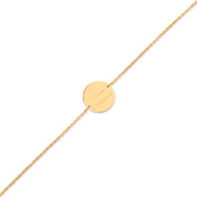 Bracelet doré Mantra lune