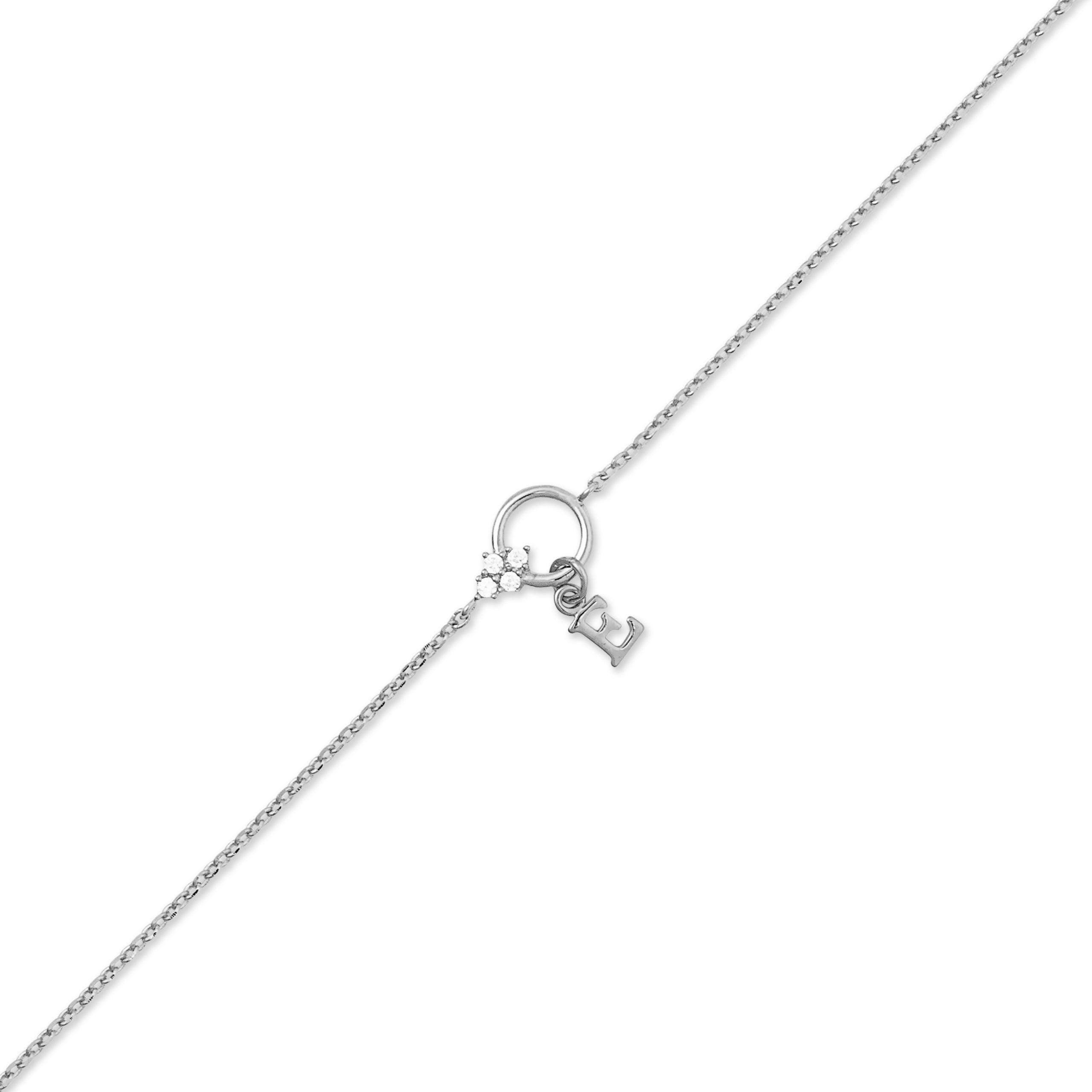 JANNY - Bracelet personnalisable alphabet ou charms argent et zircons