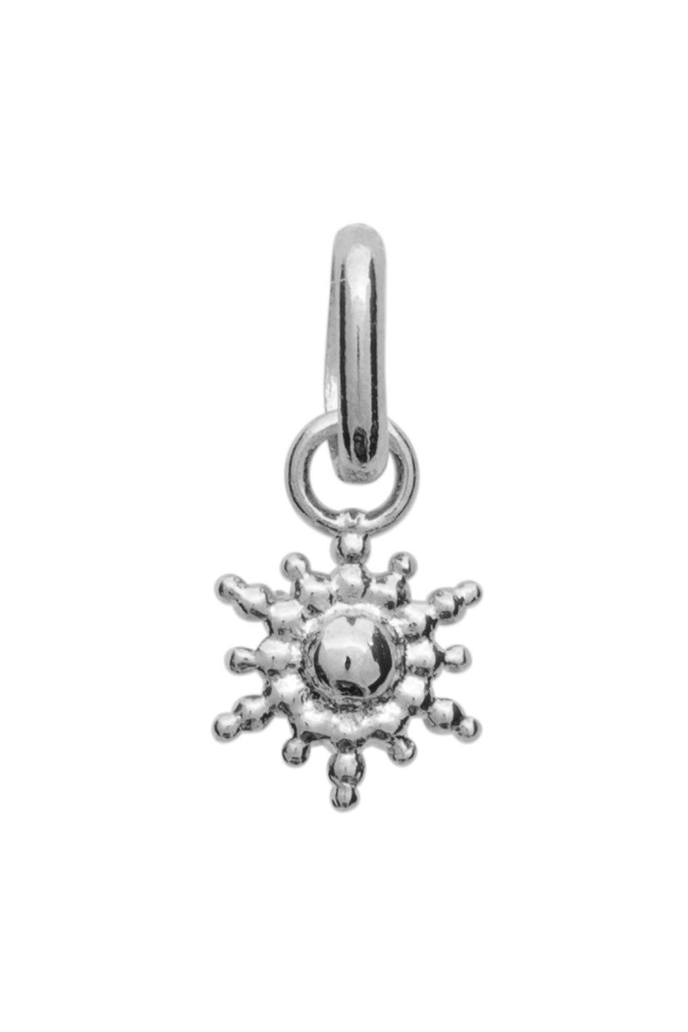 Charm argent mini Soleil