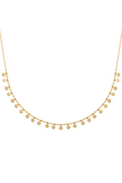 Collier doré pampilles GARANCE