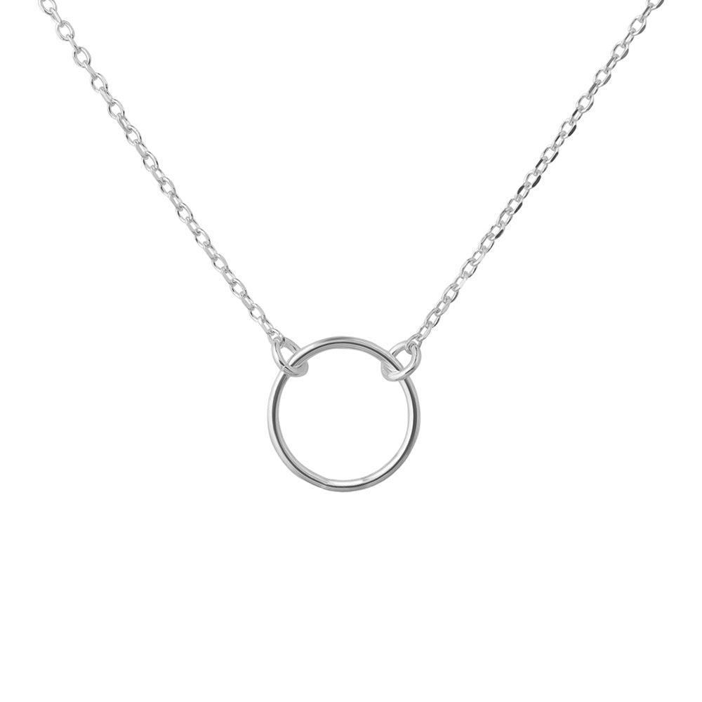 LILOU PROTECT - Collier personnalisable argent avec un œil nacre