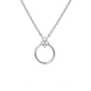 Collier personnalisable argent initiales et charms JANNY