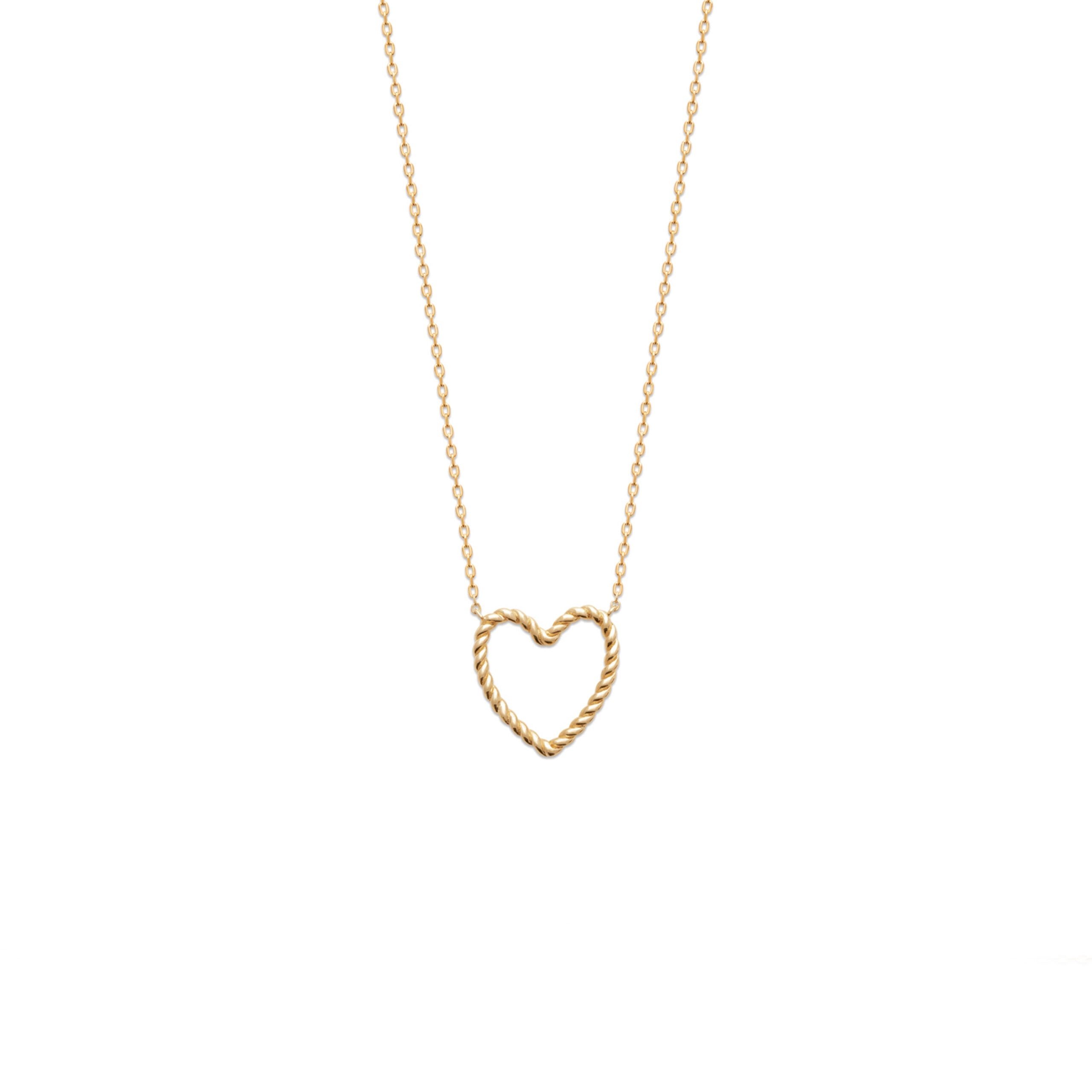 Collier doré EVANA - Bijou photographié sur fond blanc 