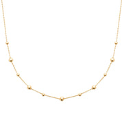 Collier doré SIAM - Bijou photographié sur fond blanc 