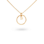 ADÈLE - Collier personnalisable doré alphabet et charms