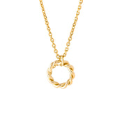 Collier personnalisable doré initiales et charms Alma