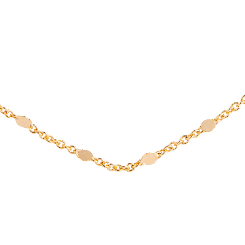 LAORA – Collier personnalisable doré initiales et charms