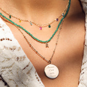 Collier personnalisable argent Alba - Bijou porté