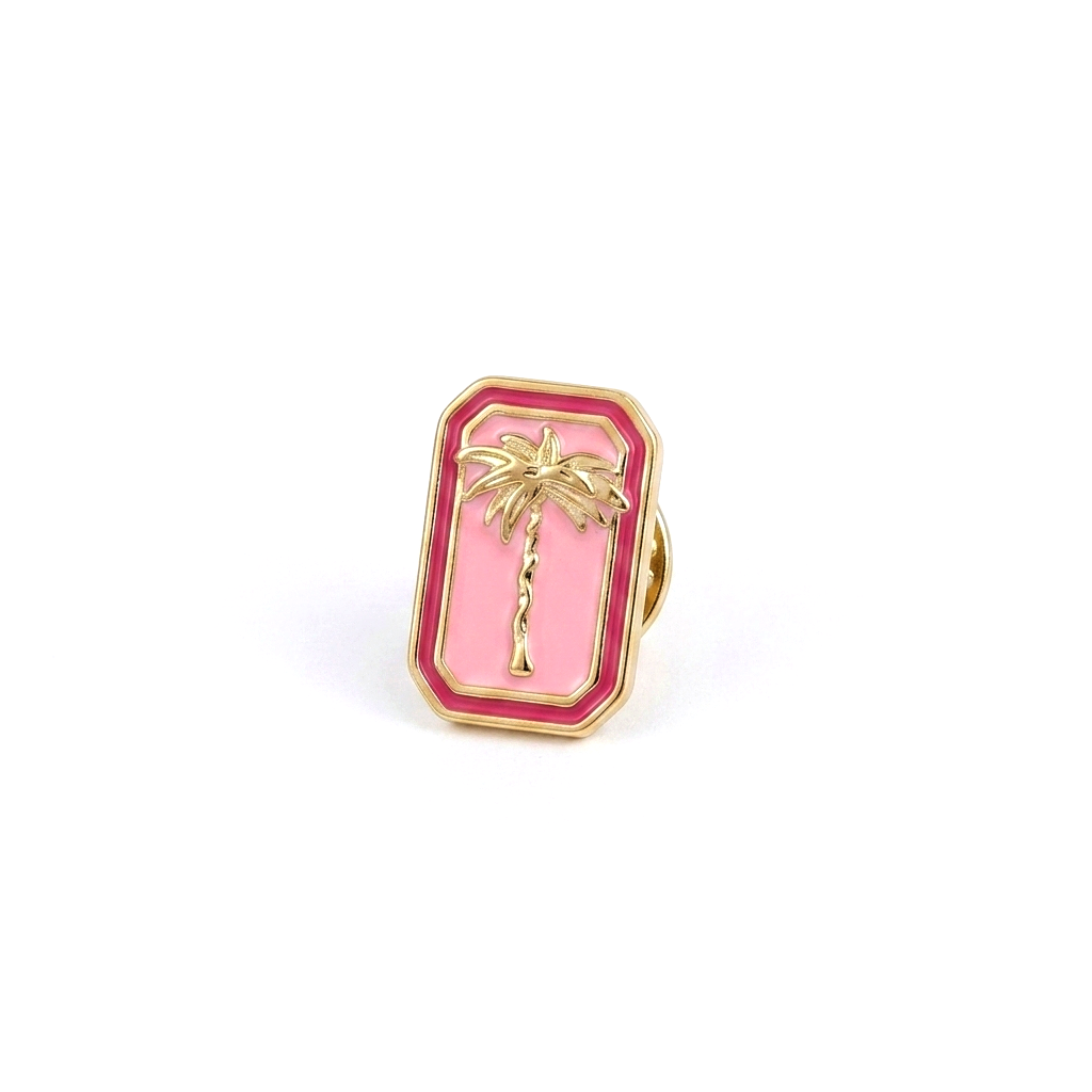 Pin's doré palmier S - Accessoire