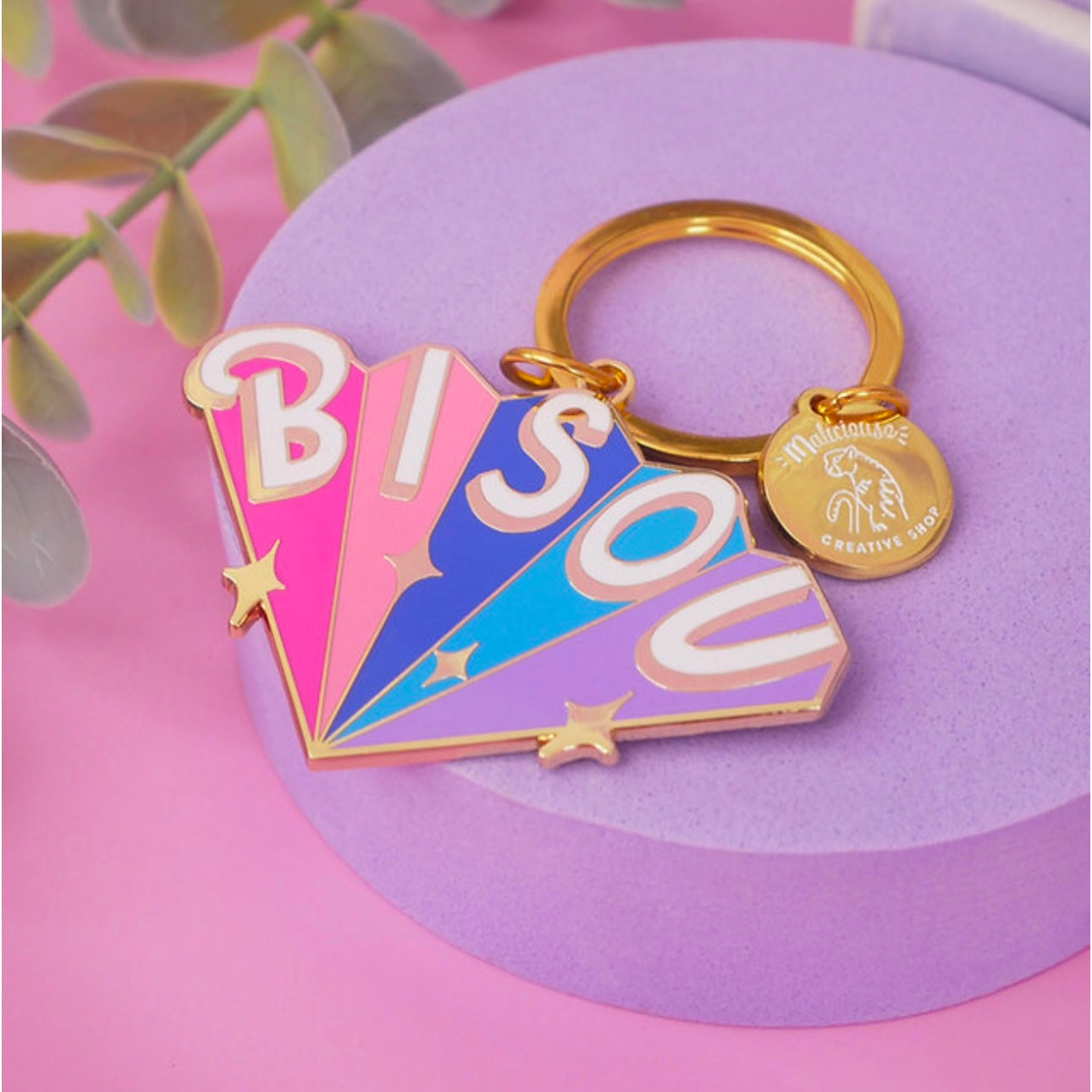 Porte-cles BISOU
