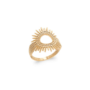 Bague dorée Adi