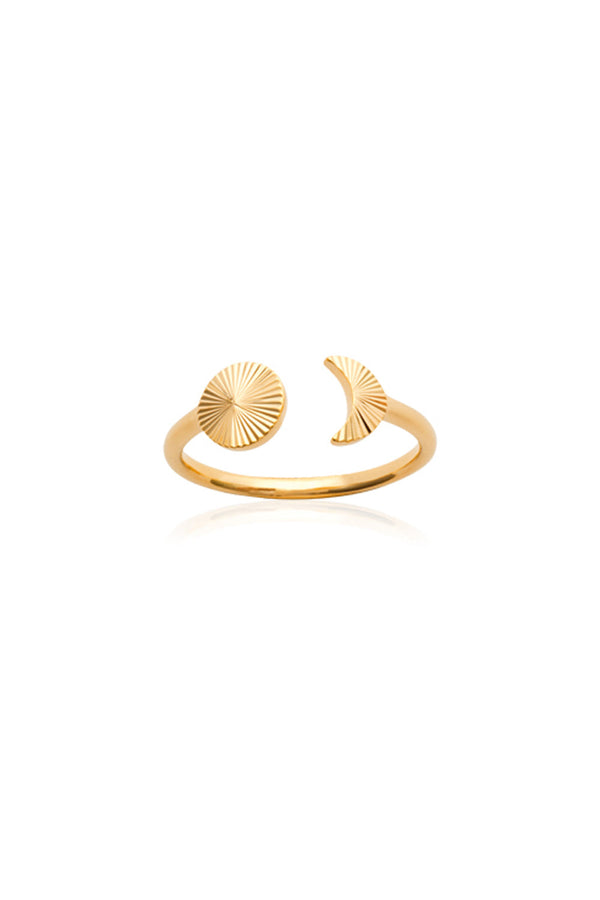 Bague dorée Anissa