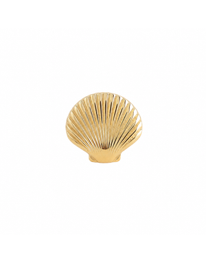 Bague dorée Shell