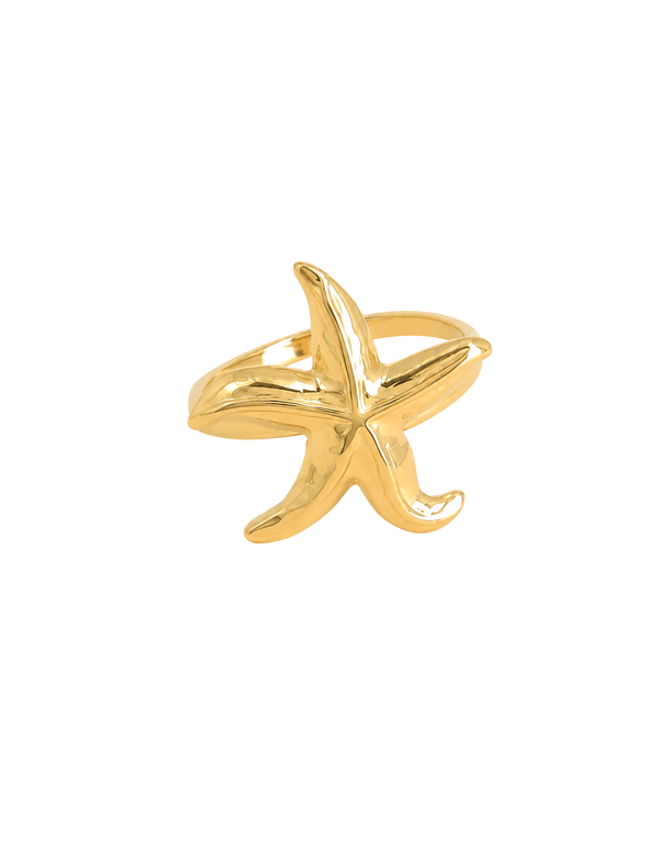 Bague dorée Yvanne