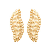 Boucles d'oreilles dorées puces Joyce