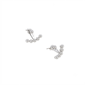 Boucles argentées Lysea
