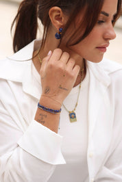 Bracelet de main doré Winnie - Bijou porté