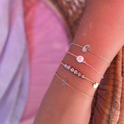 Bracelet pour enfant doré licorne - Bijou porté