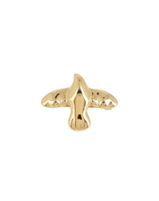 Broche dorée colombe - Accessoire