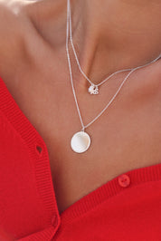 Collier personnalisable en argent Ama pendentifs étoiles pour lettre ou charm - Bijou porté