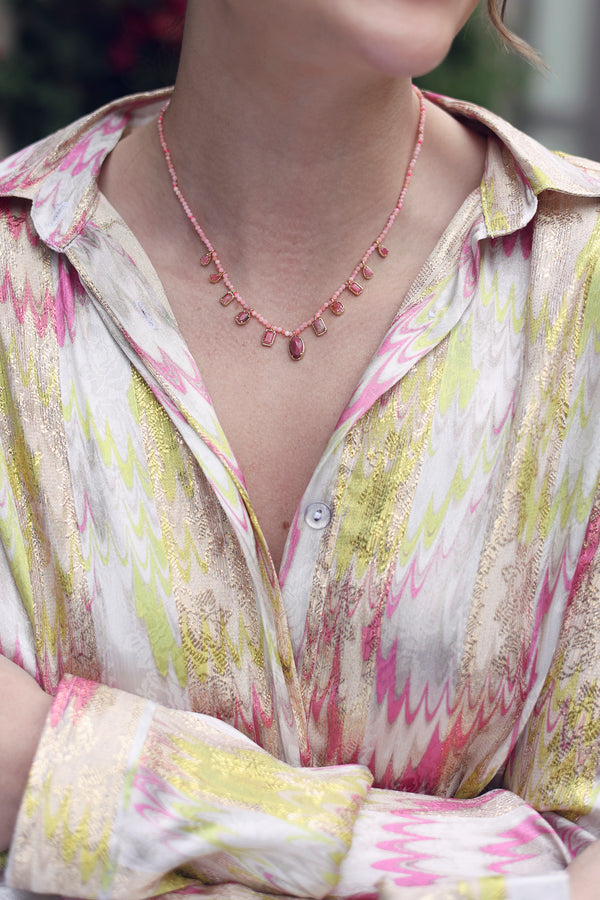 Collier doré Elouane