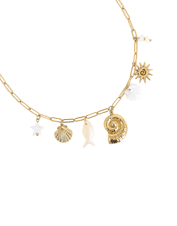 Collier doré Nelly