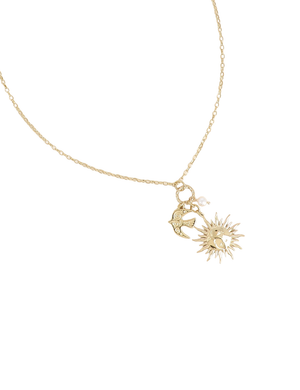 Collier doré Solenia