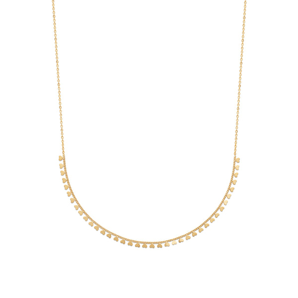 Collier doré Amore