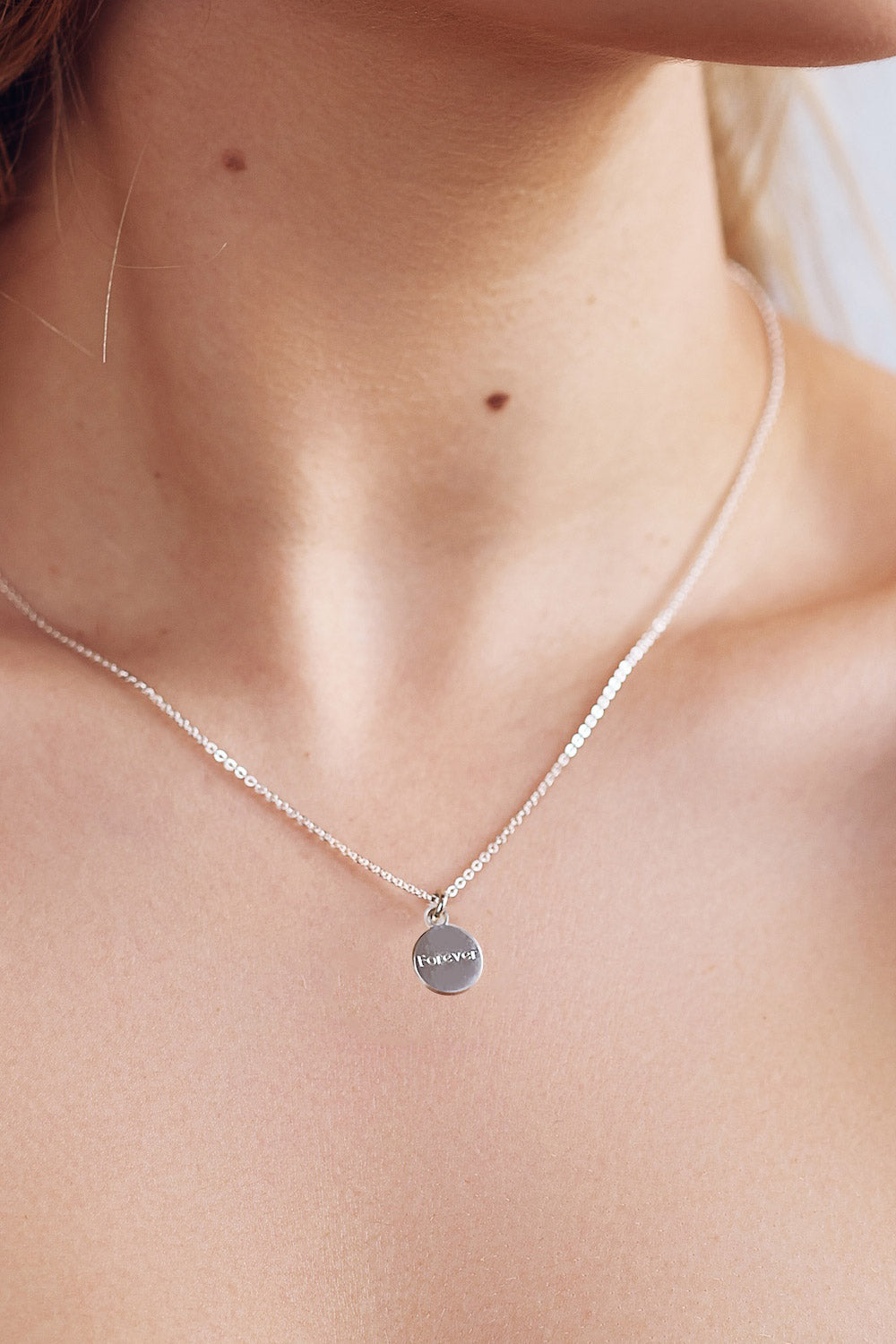 Collier personnalisable argent Alba - Bijou porté