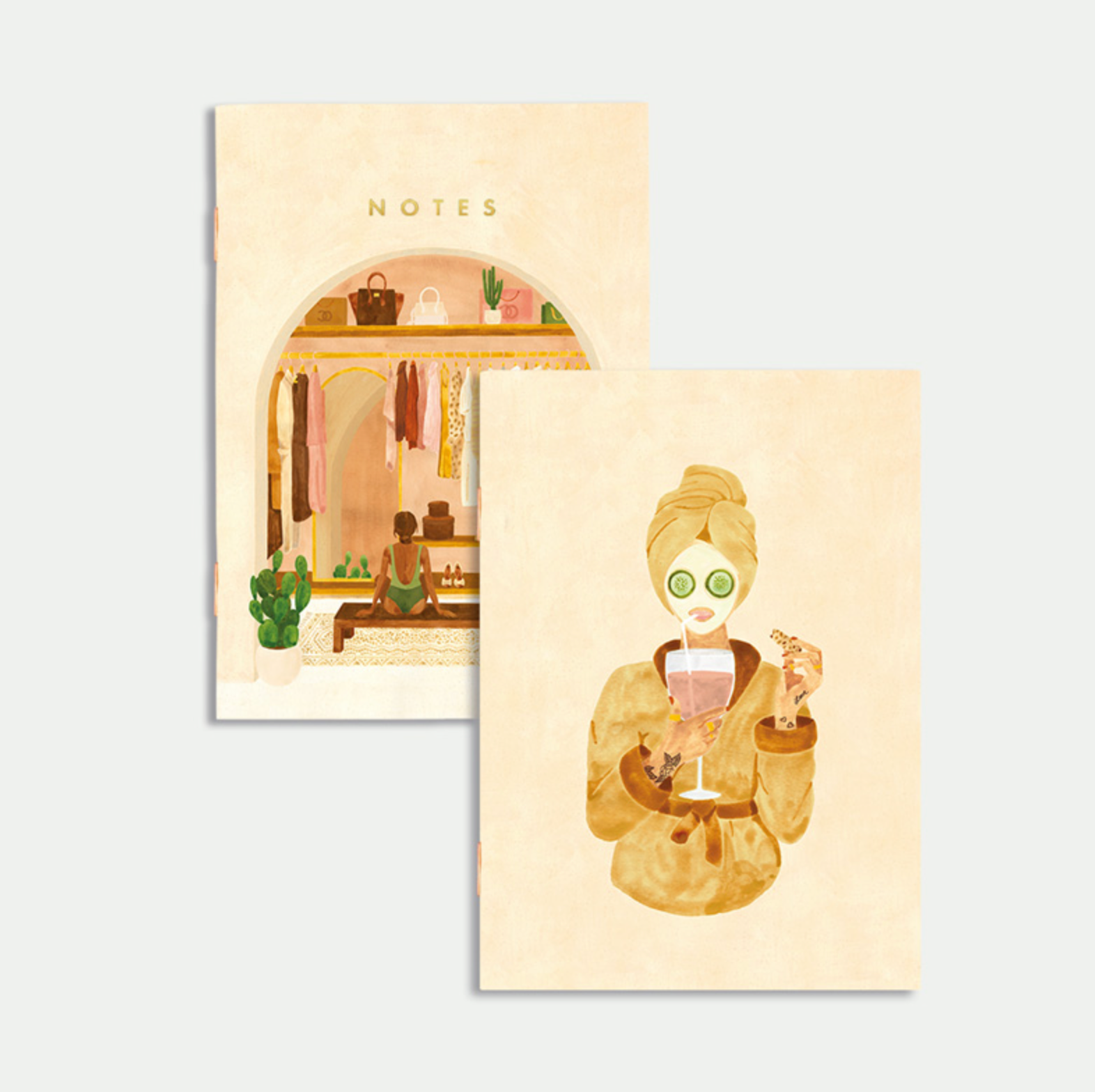 Duo de carnets de poche Dressing - Papeterie