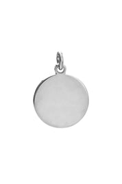 Collier personnalisable argent Alba M - Bijou photographié sur fond blanc