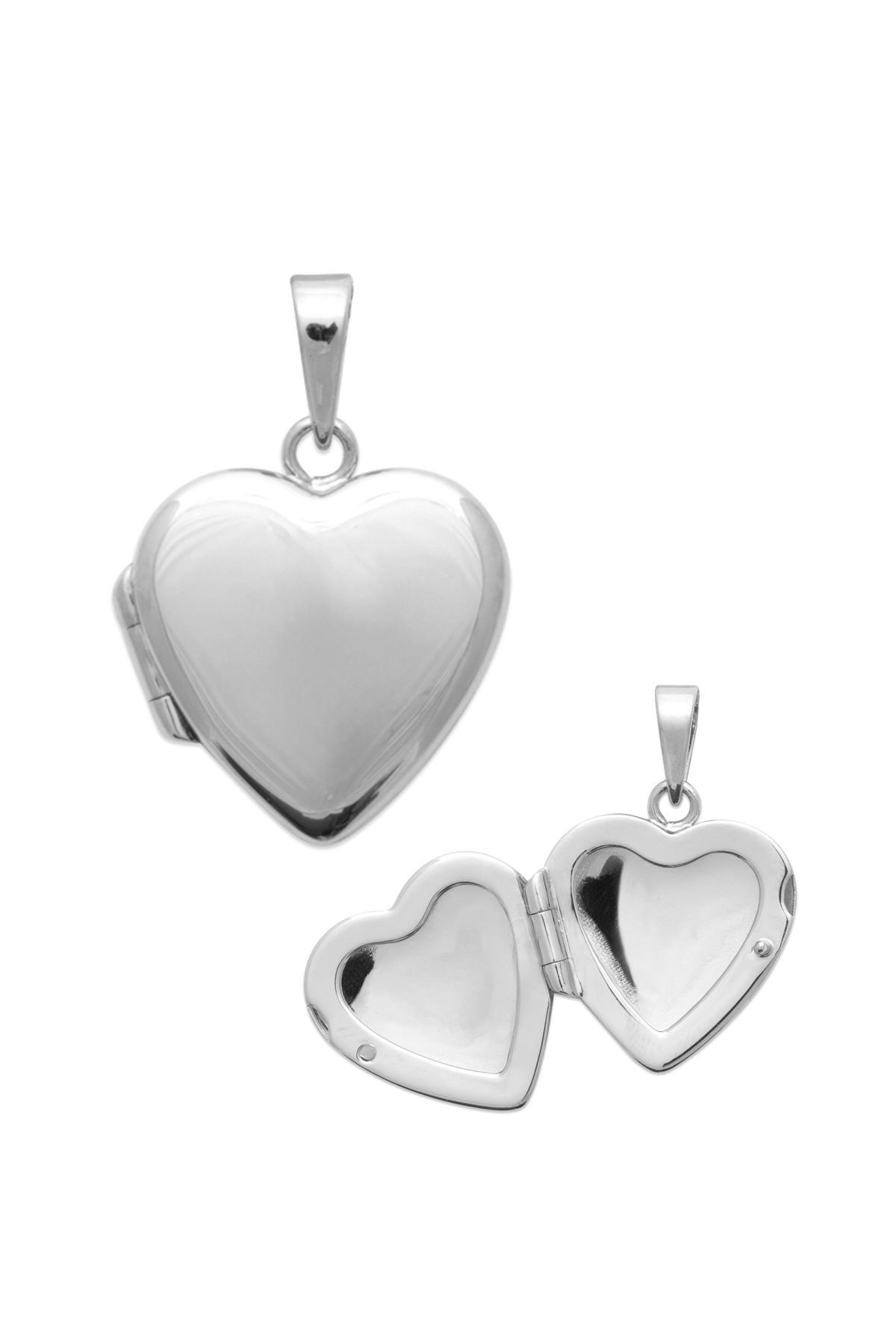 Médaillon argent ouvrant pour photo à personnaliser Mya