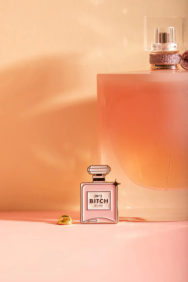 Pin's doré parfum - Accessoire