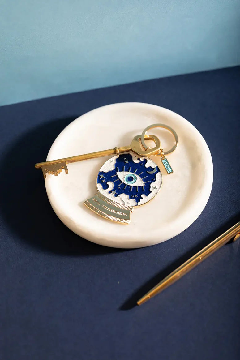 Porte-clé boule de cristal - Accessoire