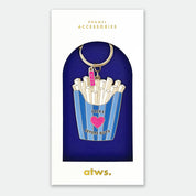 Porte-clé portion de frites - Accessoire