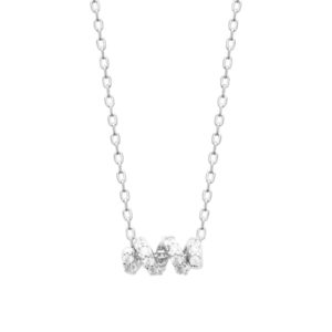 Collier argent FABI